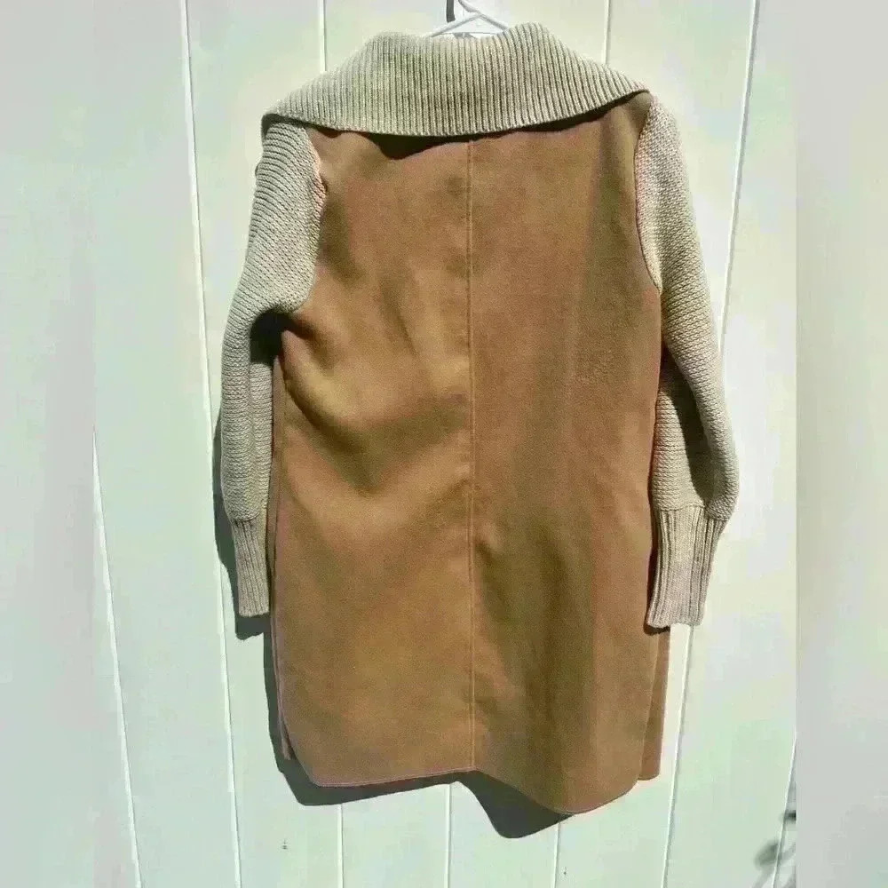 Venus 2 toned knit cardigan SZ small - Picture 6 of 7
